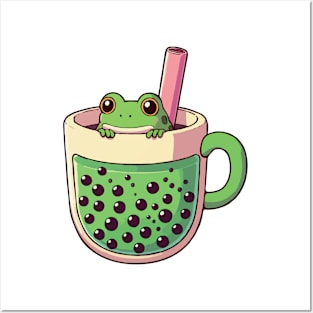 Tea Frog Posters and Art